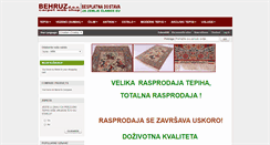 Desktop Screenshot of behruz-tepisi.com