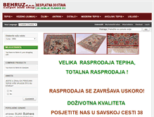 Tablet Screenshot of behruz-tepisi.com